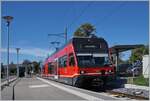 Der asm GTW Be 2/6 513 wartet in Ins auf die Rckfahrt nach Biel/Bienne. 

12. Sept. 2022