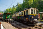 Der Gelenktriebwagen ex MOB DZe 6/6 2002, bzw.