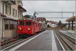 CJ BDe 4/4 621 in Le Noirmont.