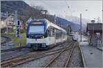 In Blonay steht der ABeh 2/6 7502; im Hintergrund auf der Strecke ist ein weiterer CEV MVR ABeh 2/6 abgestellt. 

9. Januar 2025