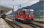 Lokwechsel beim Glacier Express PE 903 St.