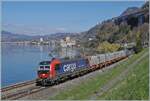 Die von SBB Cargo angemietete 193 076 ist kurz vor Villeneuve mit eimem G�terzug auf dem Weg in Richtung St-Maurice. 

2. April 2026 