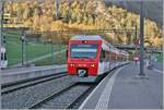 Im noch schattigen Bahnhof von Sembrancher wartet der TMR RABe 525 038  NINA  auf die Weiterfahrt nach Le chable. Ganz links im Bild ist angeschnitten ein weiterer RABe 525 zu  erkennen, welcher den Anschluss nach Orsière herstellt. 

30. Okt. 2024