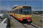 Der Travys OC Be 4/8 N° 3 (94800 450 003-9 D-TVYS) hat sein Ziel Chavornay erreicht und wird nach später wieder als R11 nach Orbe zurück fahren.

5. Juli 2025 