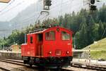 Am 20 Mai 2002 töfft BLS 225 041 durch Kandersteg.