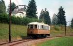 Rittnerbahn Tw 12 zwischen Oberbozen und Maria Himmelfahrt 3.9.1986