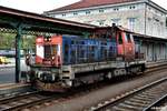 714 013-0 stand im bahnhof decin hl.n,26.05.17