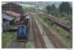 730 016-3 bei Rangschirarbeiten im Gterbahnhof Usti nad Lebem