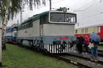 T478 3001 steht ins Bw Bohumin am 23 September 2017 anlasslich der jahrlichen Nationaler Bahntag in Tsjechien.