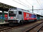 783 001-1 mußte warten auf weiterfahrt,im bahnhof decin hl.n.