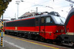 365 003 von IDS Cargo abgestellt im Bahnhof Decin hl.n.