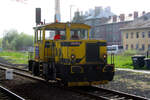 704 701 von PKP Cargo auf Rangierfahrt im Bahnhof Sokolov am 9.4.24