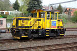 704 701 von PKP Cargo auf Rangierfahrt im Bahnhof Sokolov am 9.4.24