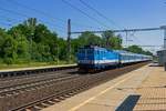 Mit R986 aus Brno durchfhrt 362 113 am 25.06.2019 Praha-Běchovice.