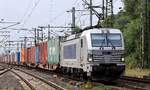 Metrans/HHLA 383 432-2 REV/MMAL/27.07.23 mit Kistenzug Durchfahrt HH-Harburg 18.07.2026