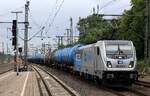 CD 7 388 015-0 REV/12.02.25 mit langem Kesselzug gen Hohe Schaar. HH-Harburg 18.07.2026