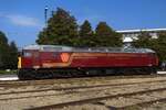 CRS 047 375 -einst in British Rail Dienst- steht am 9 September 2018 ins Eisenbahnmuseum Budapest.