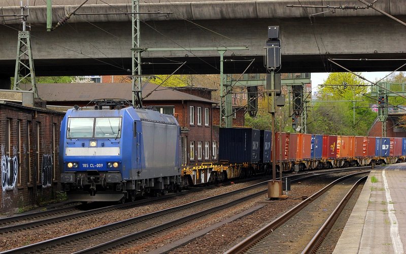 Vps 185 Cl 009 185 509 8 Hamburg Harburg 23 04 16 Trainpics Vol 2 Startbilder De